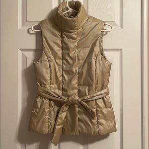 Champagne Puffer Vest